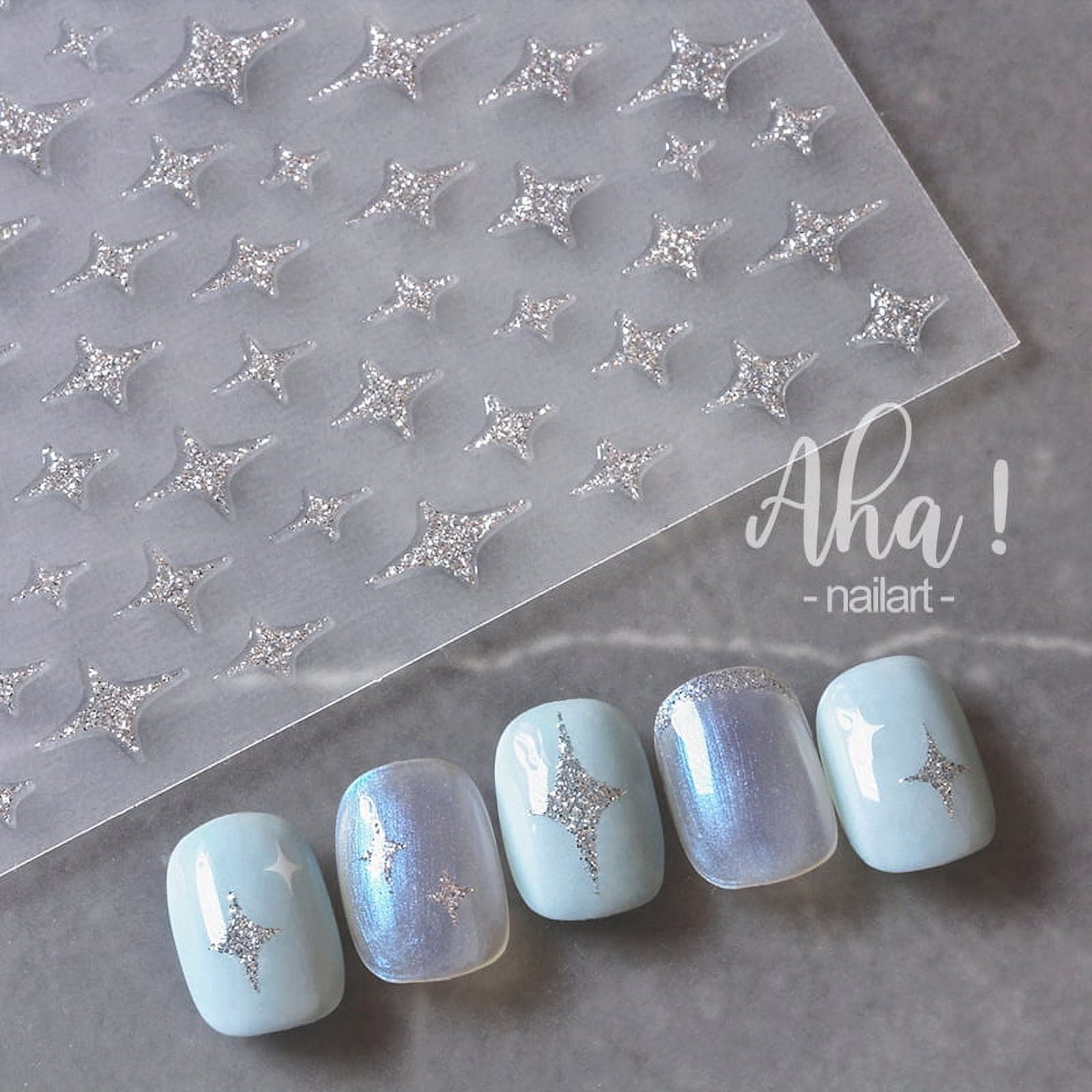 1 PCS Vintage Gold Floral High Quality 5D Embossed Nail Art Decals Nail Art Engraving Decoration Fashion Slider Nail Stickers