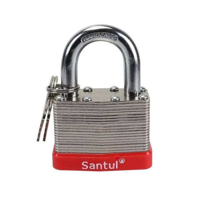 Candado Laminado Gancho Estándar 60mm Seguridad 6 Santul Laminado gancho estandar