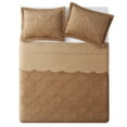 thumbnail image 3 of VCNY Home Westland 3-Piece Caramel Solid Tile Bedspread Set, King, Adult, Unisex, 3 of 5