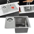 thumbnail image 4 of Cup Washer, Rust-proof Bar Cup Cleaner Kitchen Accessory With High-pressure Cup Washer For Bar For Milk Tea Shop For Home For Coffee Shop 8P-11 Avec Robinet, 4 of 8