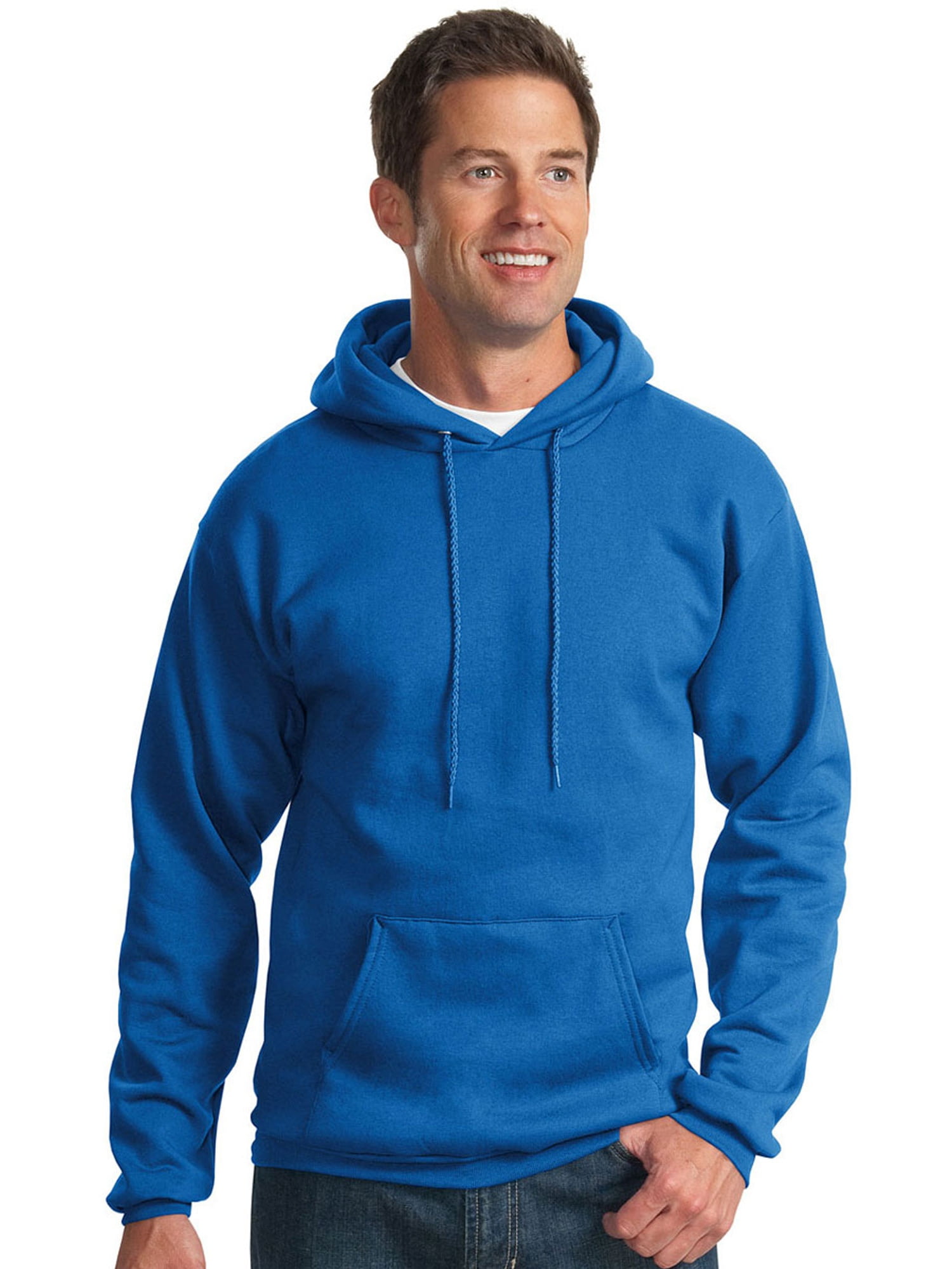 Port & Company - Port & Company Essential Fleece Pullover Hooded ...