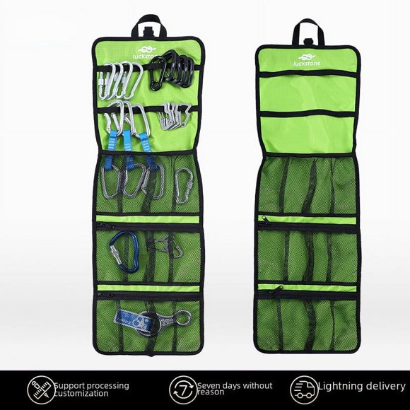 Jiyuan Waterproof Oxford Cloth Climbing Gear Organizer - Versatile Storage Bag for Ropes, Tools & Equipment, Ideal for Ice Climbing, Bouldering & Mountaineering, Durable & Portable with Secure