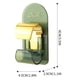 thumbnail image 3 of Ganchos para colgar perforación - Estante de lavabo de baño Estante de almacenamiento de lavabo de elevación Estante de almacenamiento de gancho adhesivo fuerte para baño Gancho ajustable, 3 of 3
