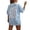 A-Light Blue, variant on WDDDD Women's Casual Fashion Loose Long T Shirt S