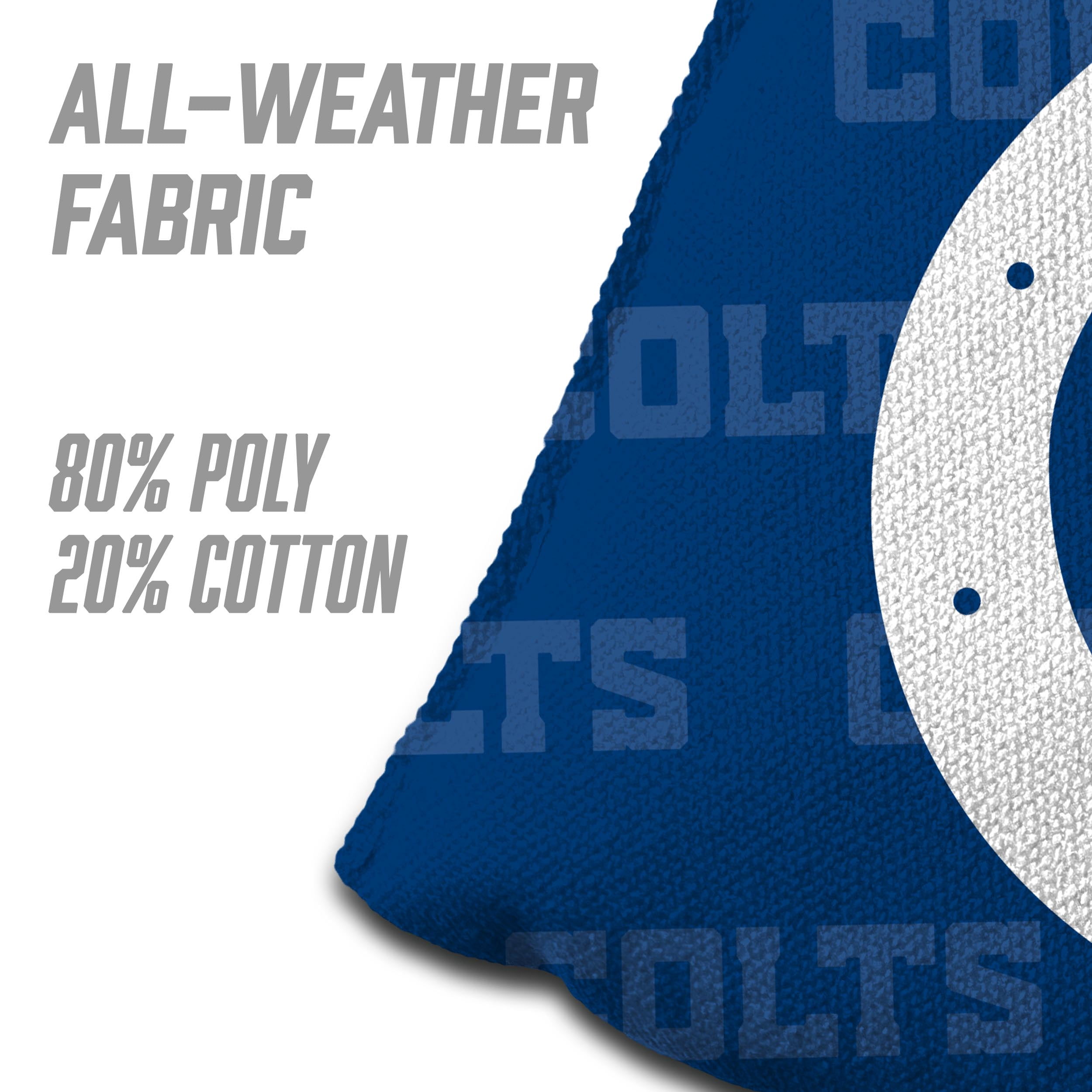 NFL Indianapolis Colts Cornhole Bags - 4PK - Blue