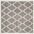 thumbnail image 1 of Safavieh Amherst Tapis Intérieur Extérieur Gris Foncé - Carré 9 Pieds, 1 of 1