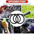 thumbnail image 5 of 5/16 Inch (8mm) Id Fuel Line Hose 6.5ft Nbr Neoprene Rubber Push Lock Hose High Pressure 300psi For Automotive Fuel Systems Engines, 5 of 5