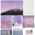 thumbnail image 1 of 1 Set of Stationery Paper Envelope Sticker Set Delicate Scrapbooking Paper Kit Writing Paper Envelope Kit, 1 of 5