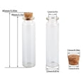 thumbnail image 3 of Botellas de vidrio MaxMau de 20 ml con tapones de corcho (24 unidades), 3 of 7