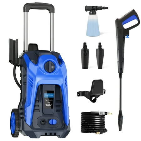 Powerful Electric Pressure Washer - 3500 PSI Electric Power Washer, 2.5 GPM Power Washers Electric Powered with 4 Interchangeable Nozzle and Foam Cannon