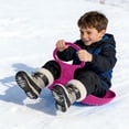 thumbnail image 4 of Popo Ride-On Bob, Sledge with Handle, Adults and Children Slider Sledge Snow Slider Bob Snow Racer for Tobogganing & Sledging 54cm, 4 of 6