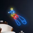 thumbnail image 2 of Handmadetneonsign Flyboard Neon Sign, Flyboard Led Sign, Flyboard Man Neon Sign, Water Sport Sign, 2 of 5