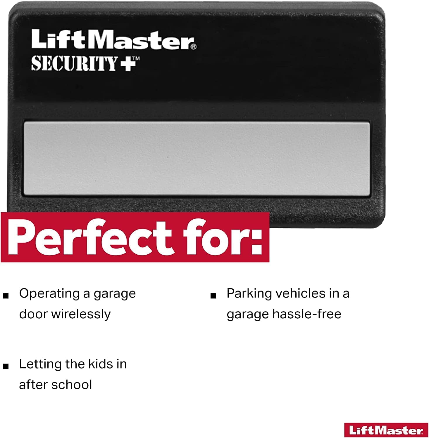 LiftMaster 971LM Garage Door Opener Remote Control, 1-Button