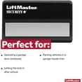 thumbnail image 2 of LiftMaster 971LM Security+ 1-Button Garage Door Opener Remote Control with Visor Clip - Pack of 1, 2 of 2