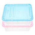 thumbnail image 4 of BRIGHTFUFU 2pcs gusano de seda cajas de alimentación para bebés tortuga gecko cajas de reptiles de reptiles, 4 of 7