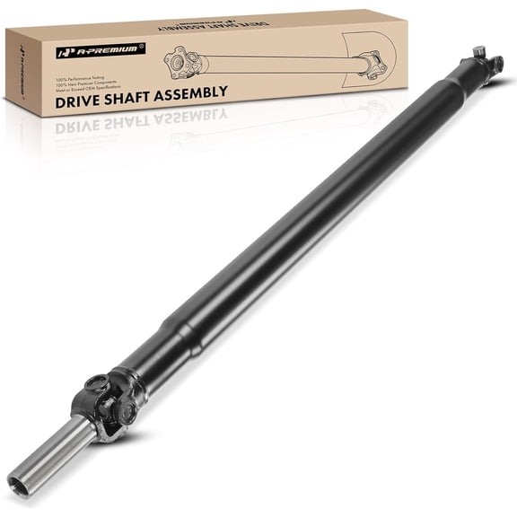 A-Premium Rear Complete Drive Shaft Prop Shaft Driveshaft Assembly Compatible with Chevrolet Silverado 1500 2005-2012, Silverado 1500 Classic 2007 & GMC Sierra 1500 2005-2012, Sierra 1500 Classic, 4WD