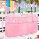 thumbnail image 2 of Bolsa de almacenamiento Tagitary grande de malla rosa para flotadores de piscina, 2 of 7