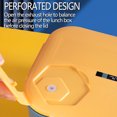 thumbnail image 6 of UttpKLBx Stainless Steel Lunch Container Plastic Lunch Containers Lunch Box Organizer Stackable Lunch Containers for Adults, for Adults Men Women (yellow), 6 of 9