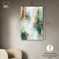 thumbnail image 5 of Emerald Gold Canvas Pastel Wall Art by Art Remedy, Gallery Wrapped, 30" x 45", 5 of 7