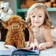thumbnail image 4 of Peluche Gluutoyashop Highland Cows 28 cm, 4 of 7