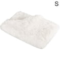 thumbnail image 1 of fastboy Pet Blanket Plush Small Animals Mat Warm Soft Pad 2 Layer Carpet Bed Couch Throw Rug, White, S, 1 of 7