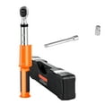 thumbnail image 1 of KFFKFF Digital Torque Wrench, 3/8-Inch Drive, 4.94–99.57 lbf-ft, 72-Tooth, ±2% Precision Electronic Wrench with Preset Function, Audible Alert, and LED Indicator, 1 of 9