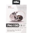thumbnail image 3 of Westone Audio Pro X50 Noise Isolating In Ear Earphones, Clear, 3 of 7