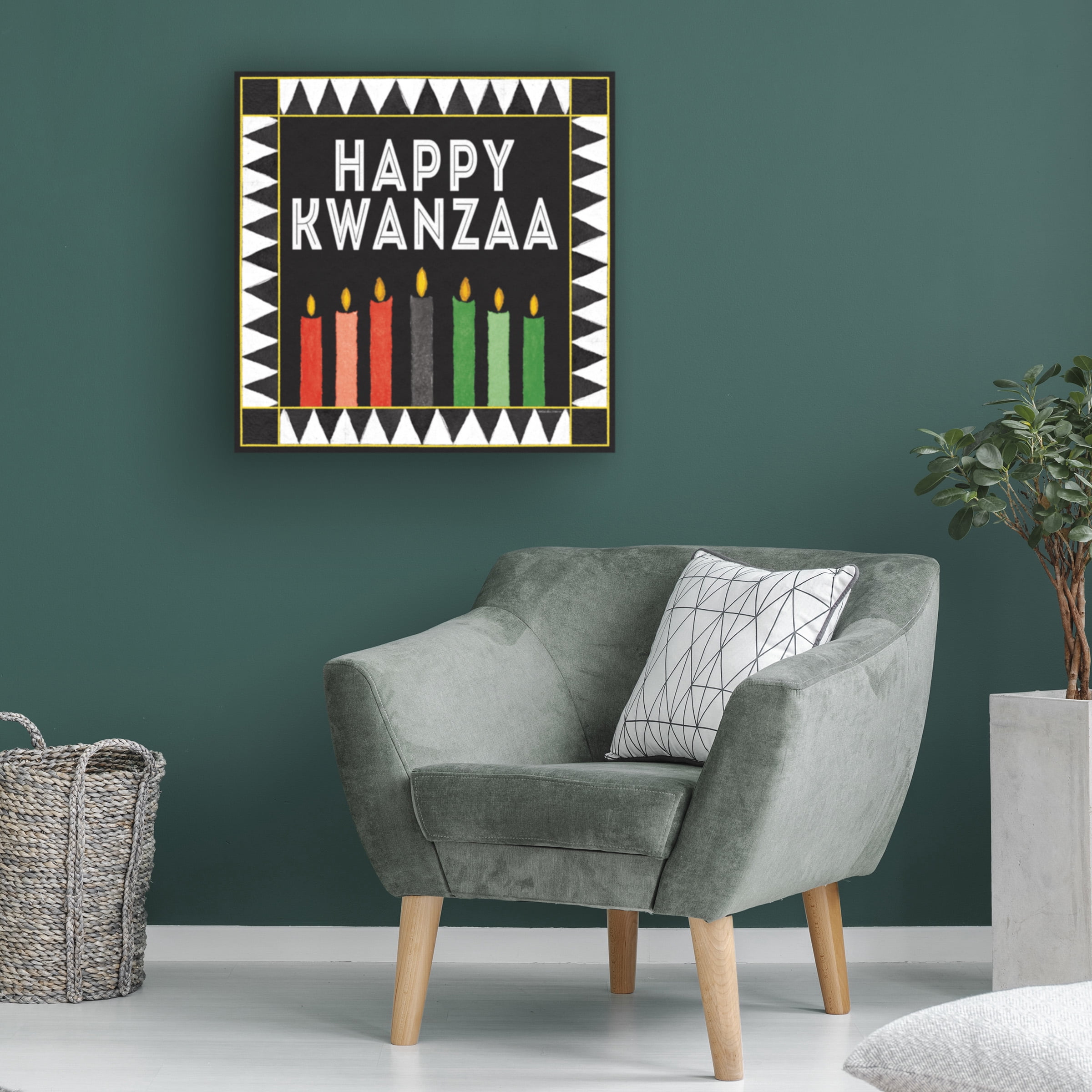 Kathleen Parr McKenna 'Happy Kwanzaa II' Canvas Art