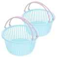 thumbnail image 1 of 2pcs Compact Handheld Basket Kids Use Mini Shopping Basket Multi-functional Mini Plastic Basket, 1 of 8