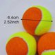 thumbnail image 2 of 12 pelotas de tenis, prácticas pelotas de juego para actividades de entretenimiento en interiores, amarillas, 2 of 4