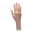 thumbnail image 4 of Modelo de mano femenina realista, mano falsa, ligera, Flexible, mano de maniquí de para anillos, accesorios para fotos, práctica de arte de uñas Bien, 4 of 8