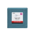 thumbnail image 3 of Mainstays Super Soft Faux Textured Microfiber Bed Sheet Set, Full, Cool Blue, 4 Piece, 3 of 11
