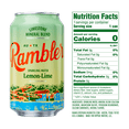thumbnail image 3 of Rambler Sparkling Water Lemon-Lime Flavor 8pk Cans, 3 of 8