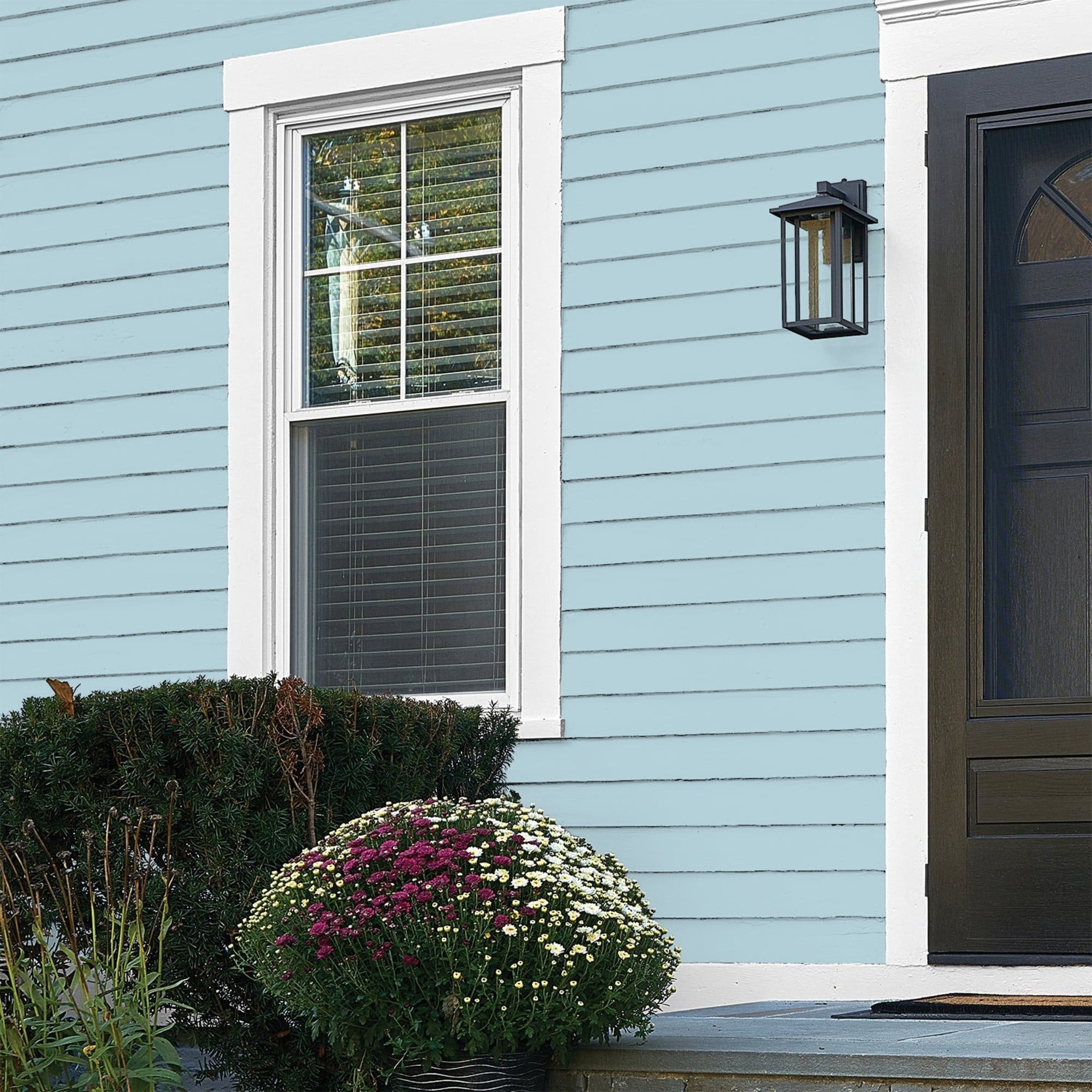 Glidden High Endurance Plus Midsummer's Dream Flat Exterior Paint and Primer, 1 Gallon