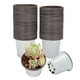 thumbnail image 2 of Macetas de plástico para vivero de plantas, macetas para iniciación de plántulas de flores, compatibles con pequeñas macetas de jardín para trasplantar suculentas, 2 of 5
