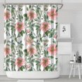 thumbnail image 2 of Waterproof Pioneer Shower Curtain 84x72 Inch Polyester Unique Colorful Floral Shower Curtain for Bathroom Hotel Home Decor with 12 Plastic Hooks, 2 of 5