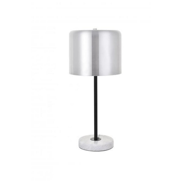 Living District LD4075T10BN Exemplar 1 Light Brushed Nickel Table Lamp