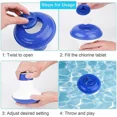 thumbnail image 6 of Swimming Pool 5" Floating Chemical Dispenser Floater, 6 of 6