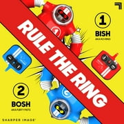 Sharper Image® Toy RC Robo Rivals Remote Control Robot Fighting Set with 2-Player Combat with Power Fists, 4-pieces, Blue And Red, Age 6+