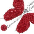 thumbnail image 5 of PAMINGONO Butterfly Car Accessories Red Rhinestone 1Pack, 5 of 8