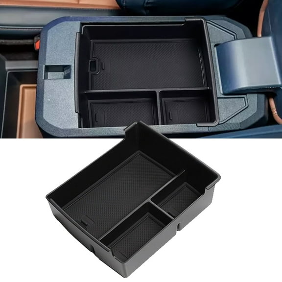 Center Console Organizer Tray Armrest Storage Box For Ford Maverick 2022 2023