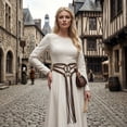 thumbnail image 5 of Alaiyaky Viking Costume Women, Renaissance Belt Pouch Set, Medieval Belt, Skirt Hike Halloween Cosplay Costume Accessorie, 5 of 8