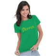 thumbnail image 3 of Duffer Funny Golfer Insult Golfing Womens Slim Fit Graphic Tee Brisco Brands X, 3 of 5