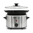 thumbnail image 3 of Maxi-Matic Elite Gourmet MST-275XS Mijoteuse Ovale en Acier Inoxydable 2 Qt., 3 of 5