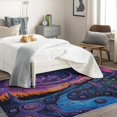 thumbnail image 4 of Psychedelic Rugs for Living Room - Psychedelic Rug & Home Decor, Trippy Abstract Hippie Rugs for Entryway, Washable Rugs, 2x3 Area Rug, Non Slip Soft Low Pile Indoor Door Mat, Aesthetic Carpet, 4 of 7