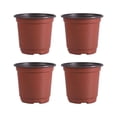 thumbnail image 3 of SHISUYAN 30pcs Plastic Flowerpot Succulents Flower Pot Basin Pot Creative Breathable Flower Pot(10cm In Diameter), 3 of 8