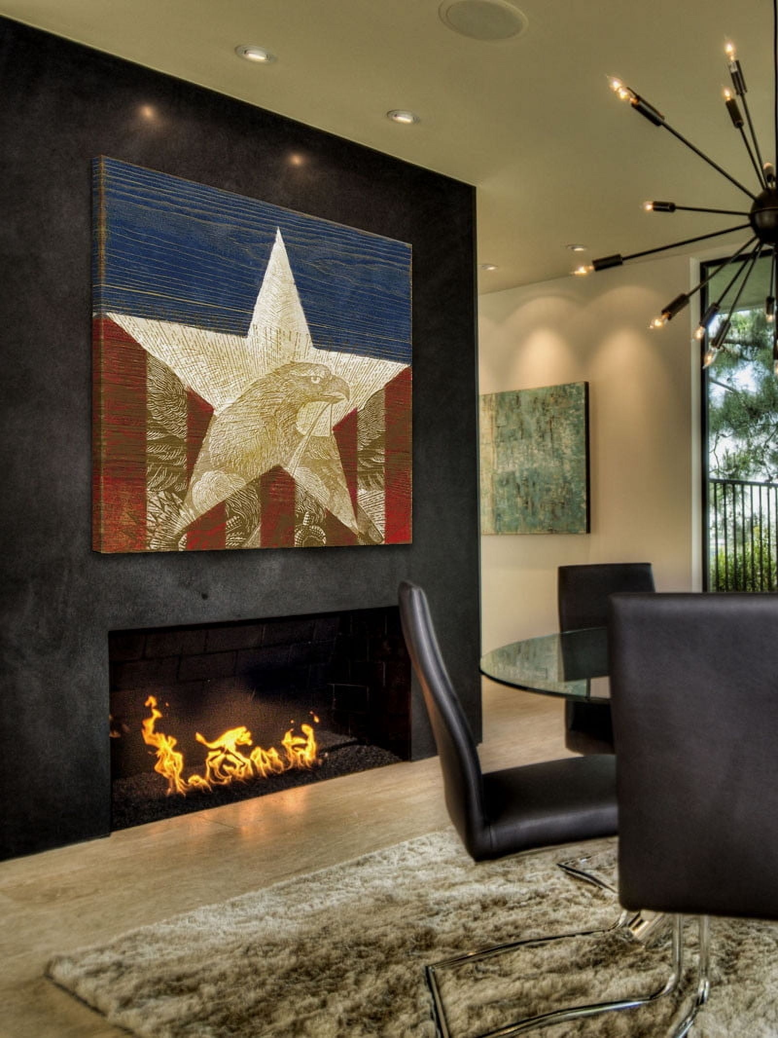 Marmont Hill "Stars and Stripes II" Painting Print on Canvas
