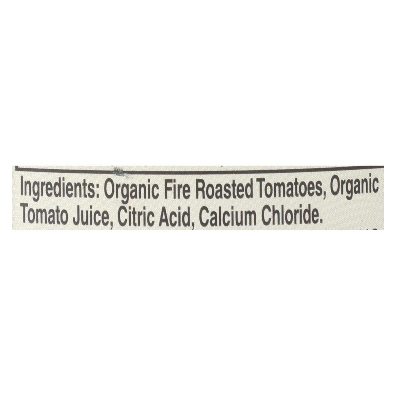 Muir Glen Organic Diced Fire Roasted Tomato No Salt 14.5 Ounce (Pack of 12)