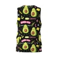 thumbnail image 2 of Rocae Avocado Work Out for Men's Basketball Jersey Lightweight and Breathable Athletic Tank Top,Quick-Drying Sports Jersey XX-Large, 2 of 9