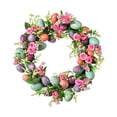 thumbnail image 1 of Guirnalda de Pascua Flores artificiales Decoraciones de primavera 40 cm Guirnalda de primavera para la puerta principal Dormitorio Fiesta de, 1 of 6